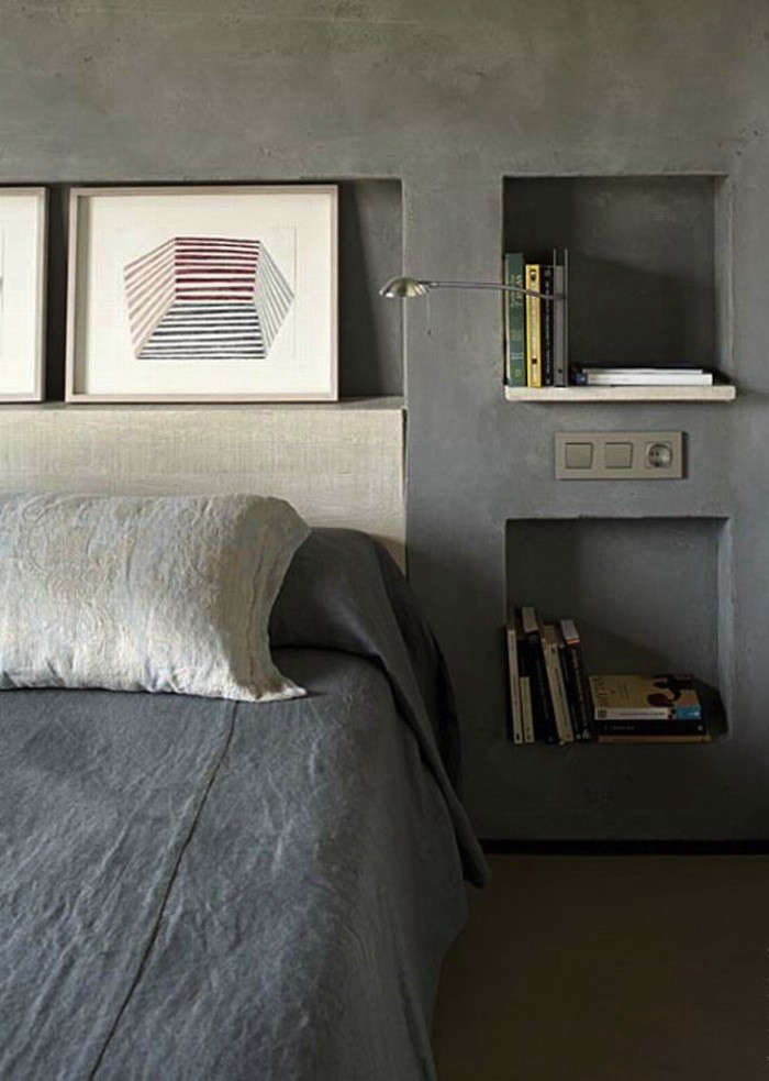 Beyond the Storage Headboard 10 Bedrooms with Recessed Shelving The