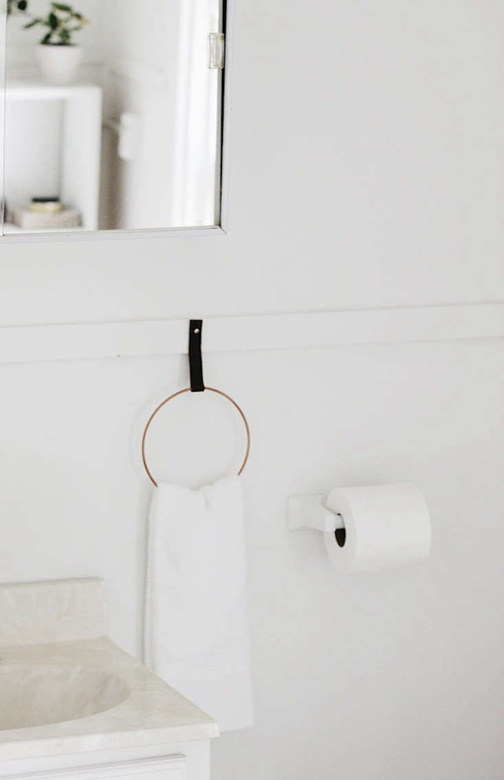 Diy A Simple And Elegant Towel Holder For Under 10 The
