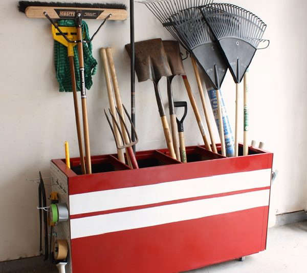 Diy Aging File Cabinet Becomes Tool Stash The Organized Home Aging File Cabinet Becomes Tool Stash