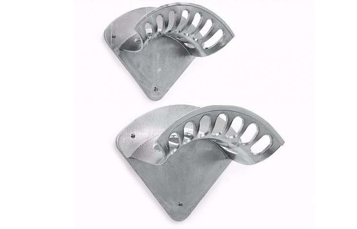10 Easy Pieces Hose Hangers From High To Low The Organized Home 1 Aluminum Wall Mount Hose Holder Gardenista