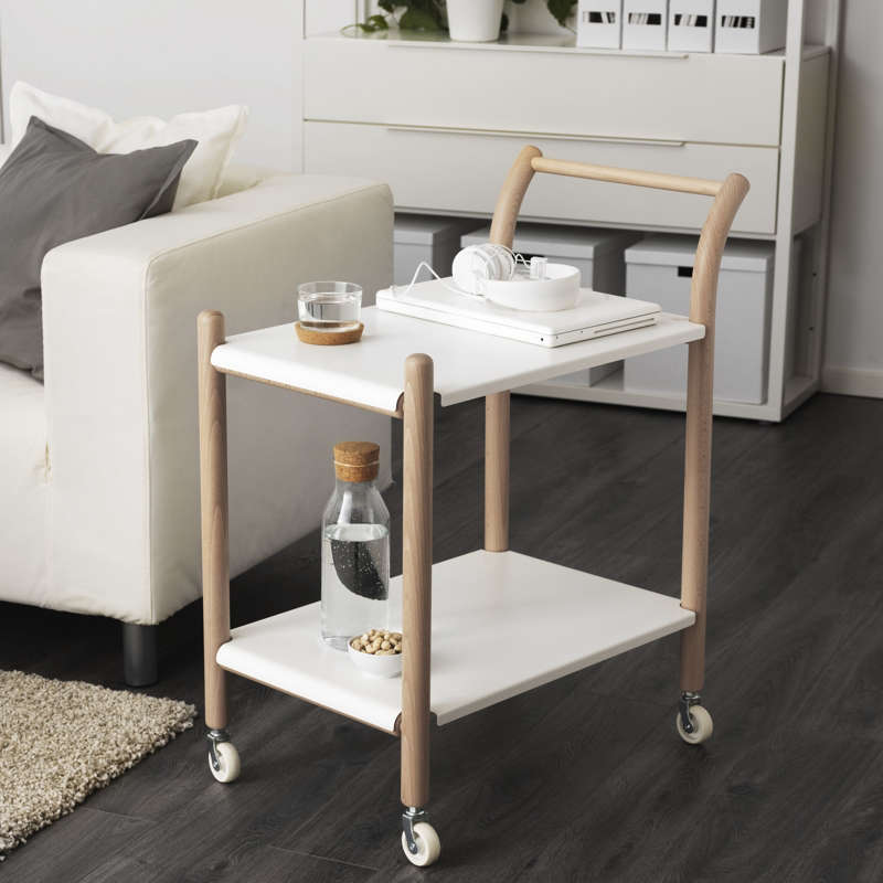 High Low The Scandi Drinks Trolley Ikea And Alvar Aalto Editions Ikea Ps 2018 Side Table Castors