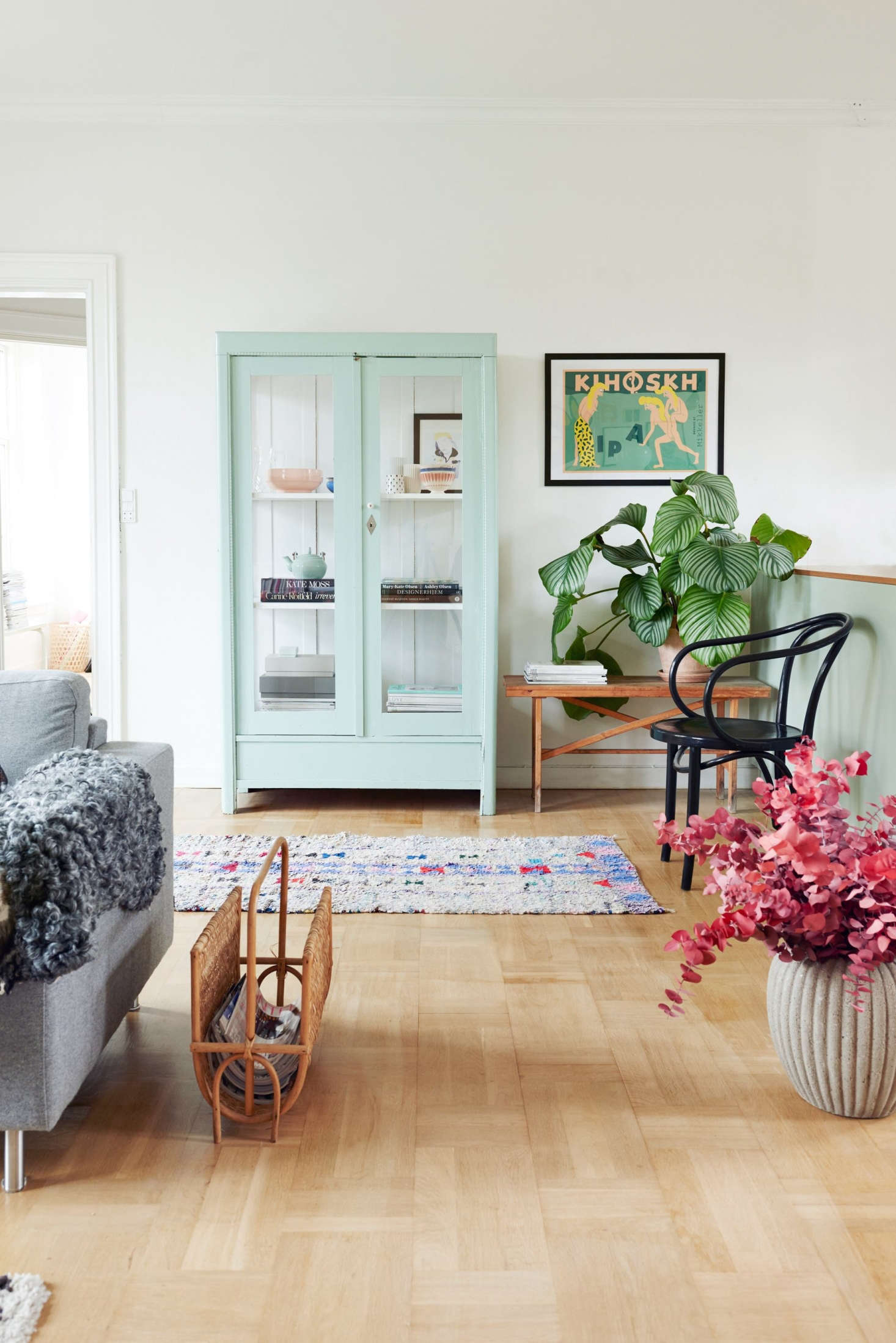Mint Green Dining Room Hutch Tikkie Elsoe Apartment Copenhagen Mint Green Dining Room Hutch Tikkie Elsoe Apartment Copenhagen