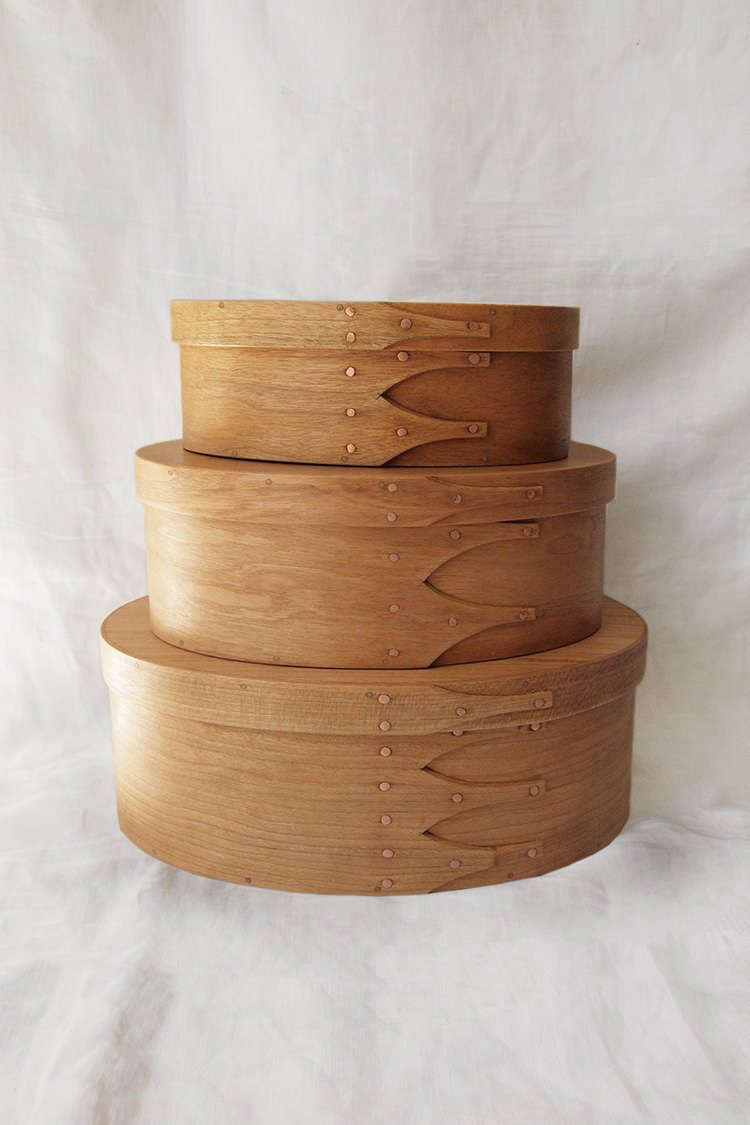 High/Low Oval Shaker Nesting Boxes The Organized Home