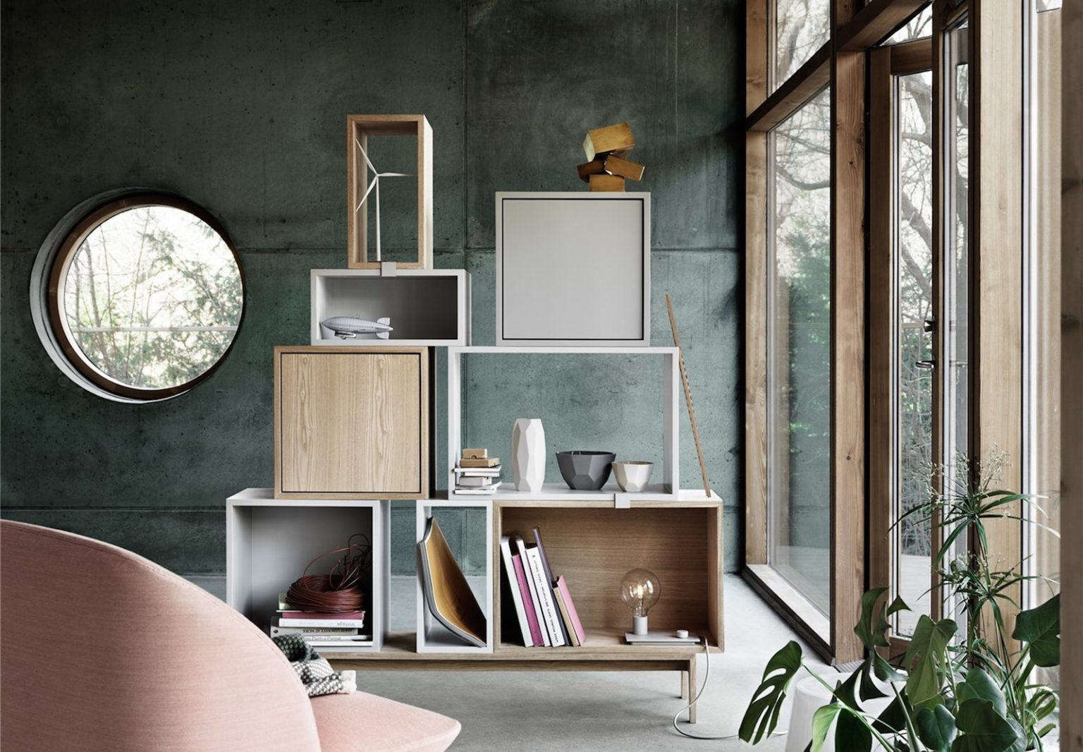 High/Low Stacked Shelving System, Muuto vs. Urban Outfitters Edition