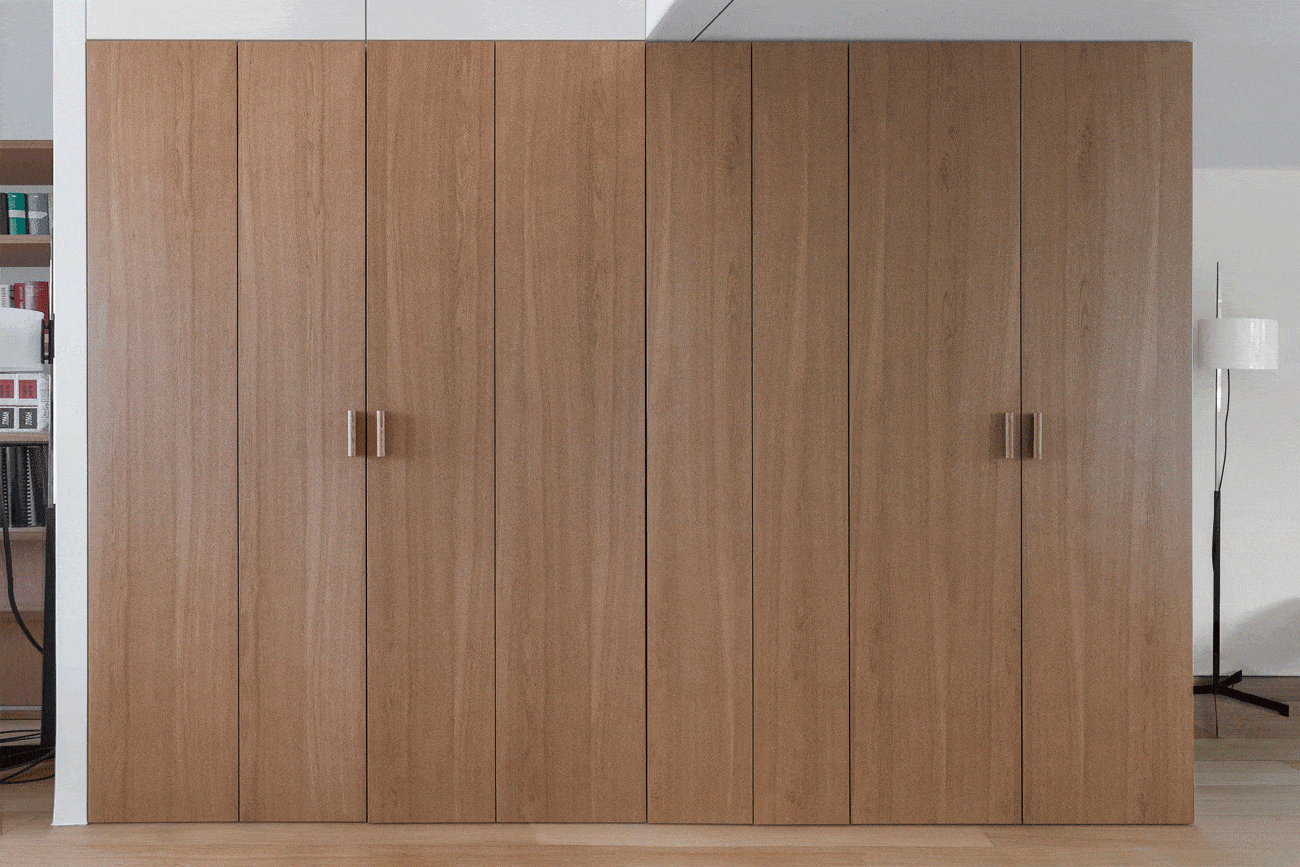 Moscow Apartment by Studio Bazi Kitchen Laundry Gif