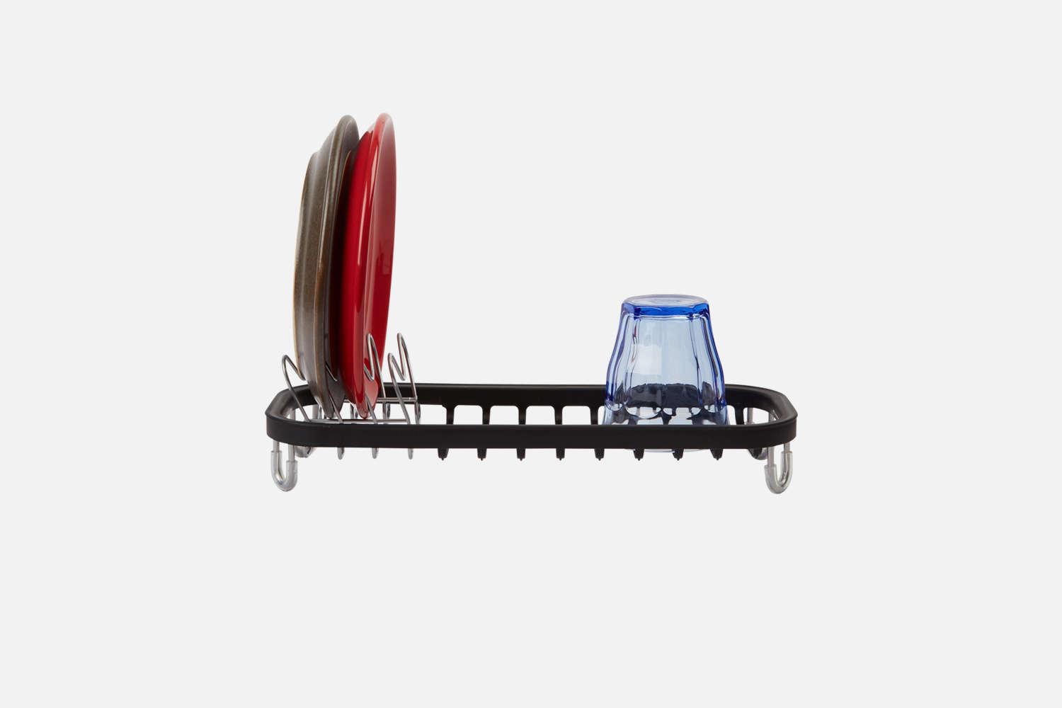 10 Easy Pieces E Saving Dish Racks For Small Kitchens Remodelista The Umbra Sinkin Mini Dish Rack In Black And Nickel Is Designed To Be Used Inside