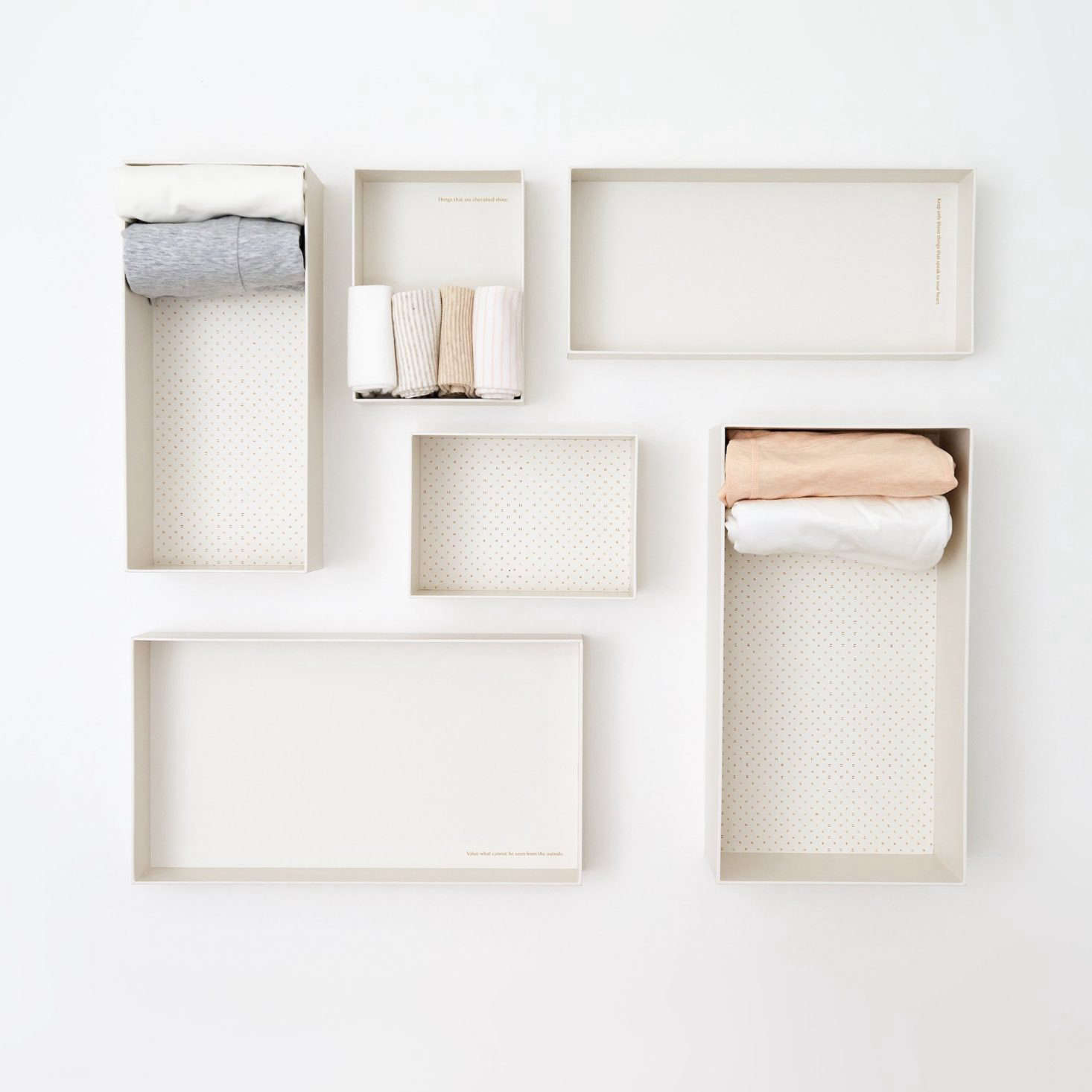 Hikidashi Boxes Marie Kondo Unveils Her First Storage Products