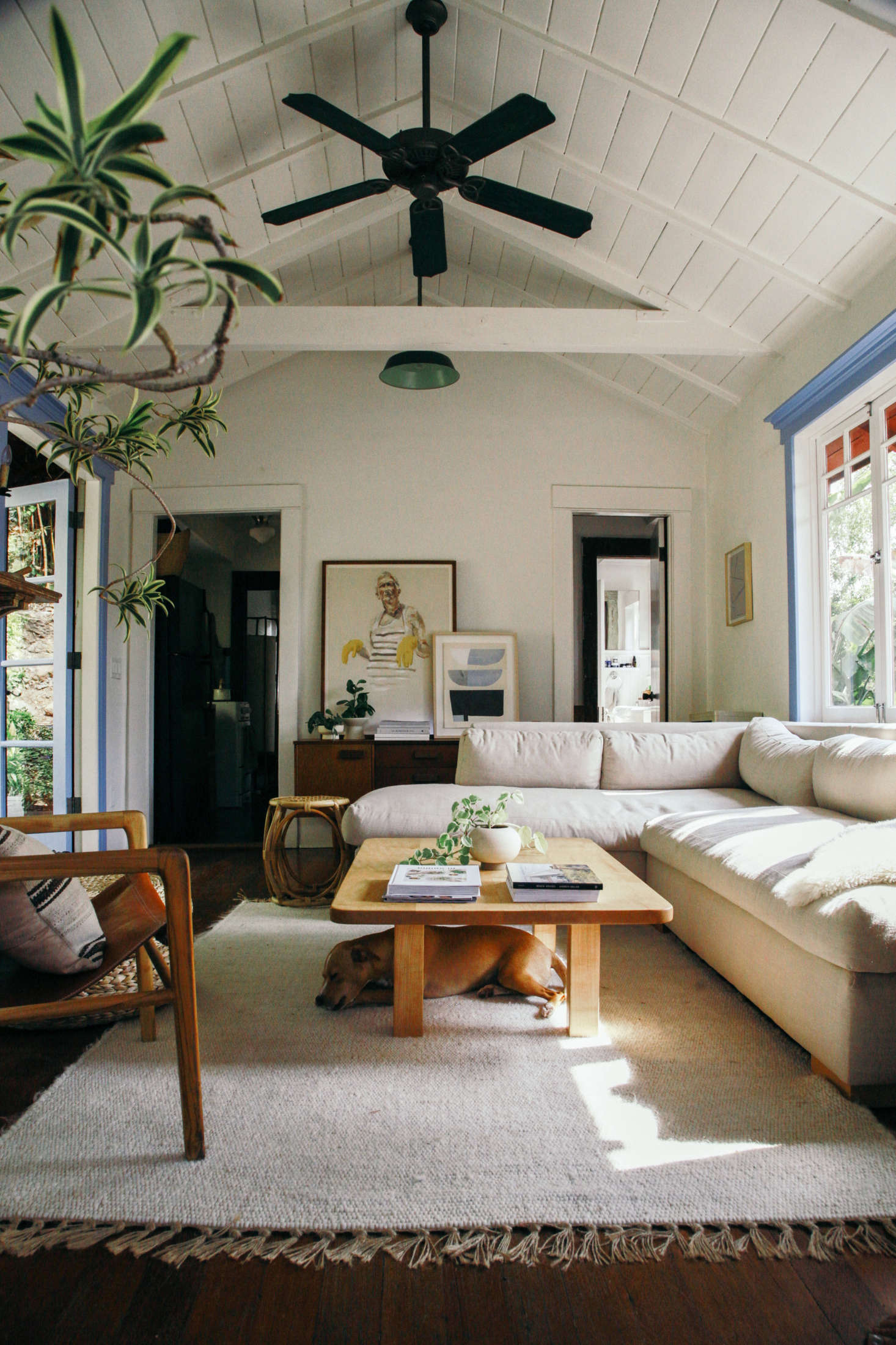 Jodi Balfour LA Bungalow Living Room